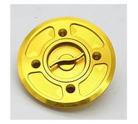 Llave contacto Moto Bloqueo Para Ducati Para Scrambler 800 2014 2015 2016 Motocicleta Tapa De Depósito Combustible Gasolina Kit Llave Cerradura(Amarillo)