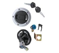 Llave contacto Moto Bloqueo Para GSX1250 2010-2011 Para GSF650 Para Bandit 650 2005-2012 Encendido Tapa Tanque Gasolina Cubierta Para Juego Cerradura Asiento(Complete set)