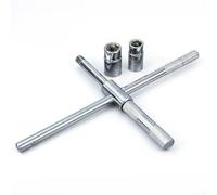 Llave cruzada de acero al cromo vanadio forjado con diseño equilibrado para una extracción e instalación eficientes de tuercas de neumáticos en condiciones difíciles