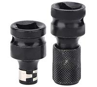 Llave de 1/2 1/4 pulgadas Portabrocas de vástago hexagonal Adaptador de enchufe de cambio rápido Conversión de adaptador de enchufe de cambio