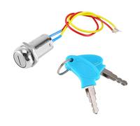 Llave de 2 cables Interruptor de encendido Scooter Bicicleta eléctrica ATV Ciclomotor Kart Lock
