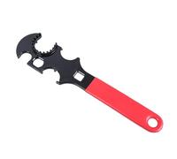 Llave de acero al carbono eficiente con cubierta de cuero para ajuste preciso del hogar