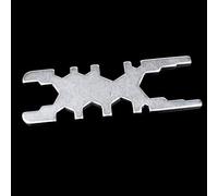 Llave de acero de aleación, herramienta de instalación, herramientas de equipo de reparación para baño y ducha, instalación de extracción de grifo