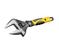 Llave de acero inoxidable ajustable de apertura de gran tamaño para múltiples tuercas resistentes al óxido llaves ajustables de acero de aleación