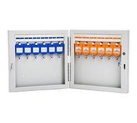 Llave de acero laminado en frío resistente con 12 120 ganchos, anillo de metal para montaje en pared, perfecto para espacios de trabajo y soluciones de almacenamiento de garaje