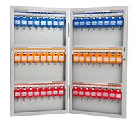 Llave de acero resistente con 12 120 ganchos montado en la pared de acero laminado en frío, ideal para soluciones de almacenamiento en el trabajo y el hogar