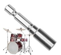 Llave de afinación de batería - Metal 0,39x0,39x1,97 pulgadas 50g | Afinador de arpa, accesorios de hardware de percusión Llave para afinar piano de metal portátil | Jazz Drummers Hombres Mujeres Viaj