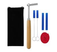 Llave de Afinación para Piano Kit de afinación piano, 7 piezas, martillo afinador, herramientas silencio, sistema palanca llave for afinar