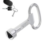 Llave de agarre triangular para botón hidráulico-todo para puertas de ascensor, válvulas de grifo y mangueras sanitarias | Herramientas de entrega, llave multiusos, llave de par para trabajos de