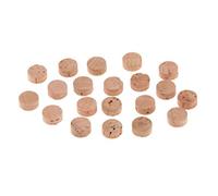 Llave de agua Spit Valve Junta de corcho Sello Pad Trombón Cornet Trombón 20pcs (Madera)