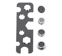 Llave de aireador de grifo: pieza protectora de aleación sólida, miembro de bola personalizado, estación base estable | de asistencia de extracción, accesorio utilitario para plomeros Artículo