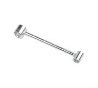 Llave de ajuste de bisagra de puerta de aleación de zinc para puerta de | Llave de alineación de puerta de 18 mm a 24,5 mm, herramienta de jardín resistente a la corrosión con mango ergonómico para