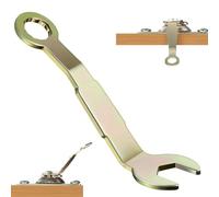 Llave de ajuste de bolsillo - abridor de bisagra de 3/8 pulgadas, herramienta de pivote de placa BI, llave de hardware fuerte, cómodo dispositivo de reparación | Armario confiable Gabinete de muebles