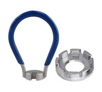 Llave de Ajuste para Radios de Bicicleta Portátil, Precisión, Antioxidante | Llave para la rueda de la bicicleta pezones de radio adecuada para uso en taller, pista, competición, uso al aire libre