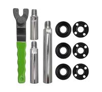 Llave de amoladora angular, llave de amoladora con tuerca de brida, barra de extensión para amoladora angular, tuerca de brida, 5/8-11, accesorios de amoladora de 3 pulgadas, 4 pulgadas, barra de