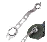 Llave de amoladora de ángulo ajustable, llave de ángulo ajustable | Herramienta de mantenimiento de llave de reparación de doble cabeza,Acopladores de amoladora angular de reparación de pe