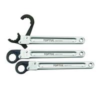 Llave de anillo con trinquete TOPTUL 19 mm einseitig aufklappbar