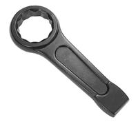 Llave de anillo de bloqueo 24-55 mm Llave de extremo de caja métrica de un solo anillo plano llave de bloqueo de tubo de tren herramienta de extensión de coche (32 mm)