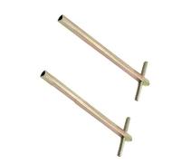 Llave de ascensor Triangular de 2 uds/4 Uds., llave de puerta Triangular dedicada al ascensor de 100mm de largo for montaje de acondicionamiento(100MM 4pcs)