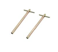 Llave de ascensor Triangular-longitud extendida 100mm/200mm/300mm/500mm-1 pieza o 2 piezas-llave especial for puerta de ascensor(2pcs 500mm)