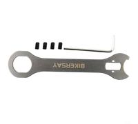 Llave de bicicleta de alta durabilidad para trabajo de pedalier con tecnología avanzada de corte