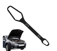 Llave de bicicleta - Herramienta ajustable de doble extremo | Llave de mano autoajustable con agarre de varios tamaños, función para tareas de reparación de tuercas de tornillo, herramienta de