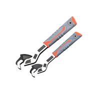 Llave de bloqueo de ajuste automático multiusos, construcción de acero, agarre antideslizante, adecuada para uso automotriz, llave de bloqueo de fijación segura