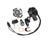 Llave de bloqueo de la tapa del depósito de combustible de la motocicleta con interruptor de encendido for CL400 1999 Accesorios de repuesto