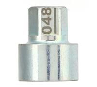 Llave de bloqueo de rueda de Kuuleyn, encabelamiento de lugnut anti antiadera, reemplazo de material de metal para 1 3 5 6 7Series x1 x2 x3 x4 x4 x6 z4 041 coincidero de alta (048)