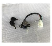 Llave De Bloqueo Del Interruptor De Encendido 4 Hi Juego Llave Interruptor Encendido Tapón Gasolina Candado Asiento Casco Compatible Para CBT125 Para CB125T Para CBT/Para CM125(Master lock)