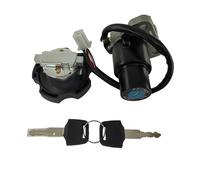 Llave De Bloqueo Del Interruptor De Encendido 4 Hi Llave Bloqueo Interruptor Encendido Tapón Depósito Gasolina Para XT600 1990-1995 Para XT225 Para DT200/200R 91-94 Para TW200 03-17