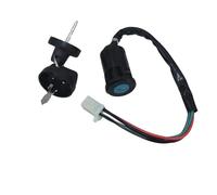 Llave De Bloqueo Interruptor Encendido Con O Sin Tapa Antipolvo Y 4 3+2 Cables Universal Para Motocicletas Pit Bikes Quads Interruptor Encendido Cerradura(B style)