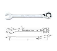 Llave de boca/Poligonal TOPTUL ABAF1515