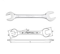Llave de boca TOPTUL AAEJ3641