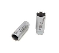 Proxxon 23 395 Vaso Bujía de 1/2" con Inserción Magnética, Tamaño 19mm, Longitud 70mm