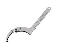 Llave de cabeza cuadrada variable 7-15 llave de gancho de acero al cromo vanadio forjado de alta resistencia para montaje/desmontaje de tuercas de perno - Compatible con amortiguador de agua medidor