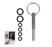 Llave de cabeza ovalada con llavero para Jura Krups, junta de junta, juego de piezas de repuesto para cafeteras automáticas, juego de mantenimiento, juego de mantenimiento para cafetera, accesorios de