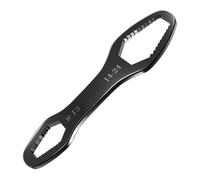 Llave de caja multifuncional de doble extremo hexagonal de doble extremo sólido llave de tornillo herramienta de tuerca para accesorios de reparación profesional, herramienta multifunción