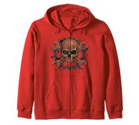 Llave de Calavera - Dark Mechanic Design para Destornilladores Sudadera con Capucha