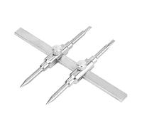 Llave de cámara de doble punta para reparación de lentes de cámara Llave de mantenimiento Llave de mantenimiento Juego de herramientas abiertas Desmontar lente de 10-130 mm para cámara DSLR