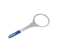 Llave de carcasa de filtro resistente, herramienta de filtro de agua de 0.93 pulgadas, llave de extracción de filtro de acero 45 para recipiente de 6 pulgadas, abridor de tapa ergonómico para Keystone