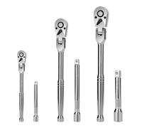 Llave de carraca ajustable, juego de herramientas multi drive | taller profesional ampliable 72 dientes - Kit de acción rápida para bicicletas de coche, trabajadores domésticos