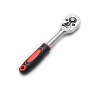 Llave de carraca de 1/4 pulgadas con vástago recto para electricista de dos vías ajustable de repuesto rápido