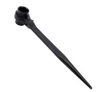 Llave de carraca de acero de 10-32 mm con flor de ciruelo | Esta llave de cola puntiaguda proporciona un agarre seguro en las tuercas, lo que hace que las tareas de mantenimiento y