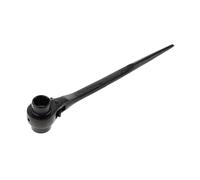 Llave de carraca de acero para andamio, llave de mano, adecuada para garaje y taller, construcción, tareas de garaje, trinquete
