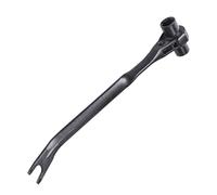 Llave de carraca - Herramienta multifunción para reparación de vehículos | Robusto elevador de clavos - Para técnicos, mecánicos, fontaneros, propietarios de casas, coches y bicicletas