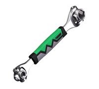 Llave de carraca - Llave de cabeza giratoria de 360 grados, llave hexagonal 52 en 1, para reparación de automóviles, motocicleta, técnico de mantenimiento industrial