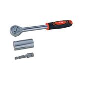 Llave De Carraca Universal VALEX 45 Dientes Móviles C/Adaptador 1461760
