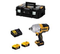 Llave de choque DeWALT DCF964P2T (2 x 5,0 Ah + DCB1104 + TSTAK II)