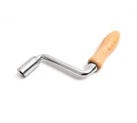 Llave de clavija de cuerda con mango de madera, herramienta de mantenimiento de afinación de guitarra para guitarras acústicas y clásicas, compatible con Yamaha Fender Ibanez, herramienta de